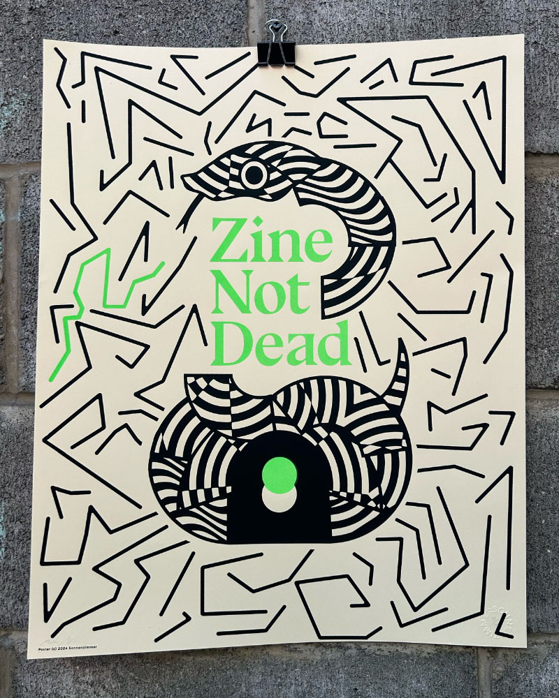 Zine Not Dead Sonnenzimmer print 1